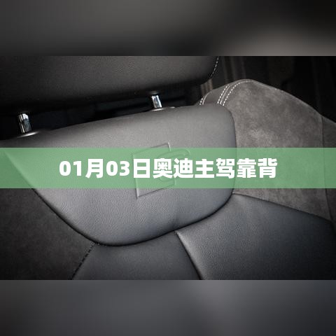 奥迪主驾靠背细节曝光，01月03日新动态