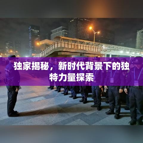独家揭秘,新时代背景下的独特力量探索
