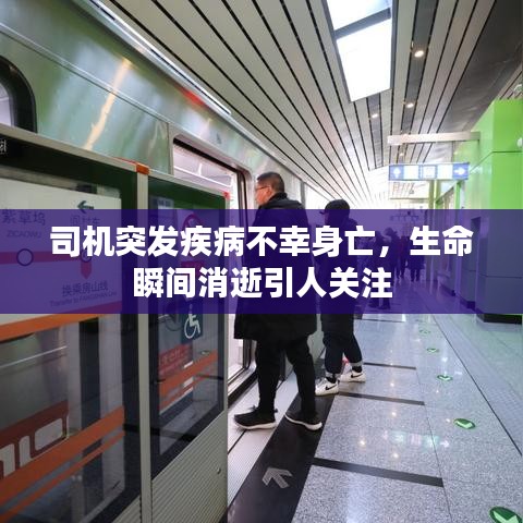 司机突发疾病不幸身亡，生命瞬间消逝引人关注