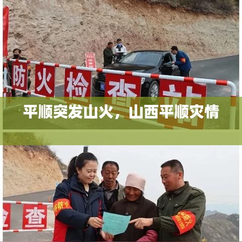平顺突发山火，山西平顺灾情 