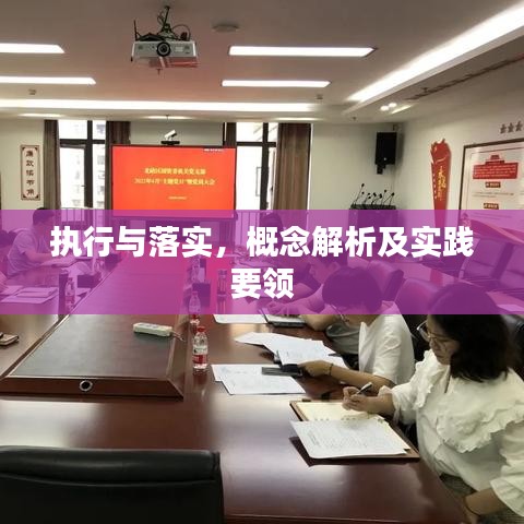 执行与落实，概念解析及实践要领