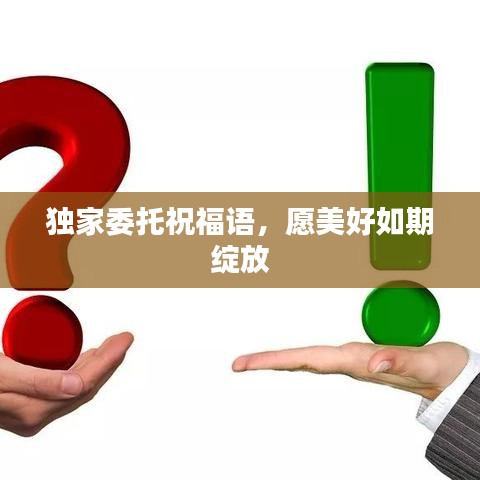 独家委托祝福语,愿美好如期绽放