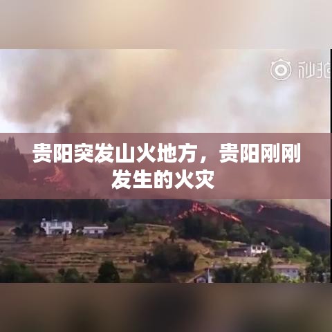 贵阳突发山火地方，贵阳刚刚发生的火灾 