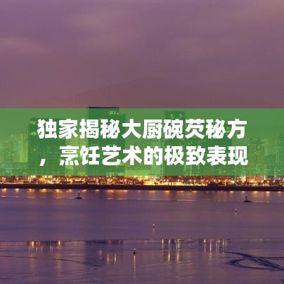 独家揭秘大厨碗芡秘方，烹饪艺术的极致表现