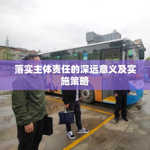 落实主体责任的深远意义及实施策略