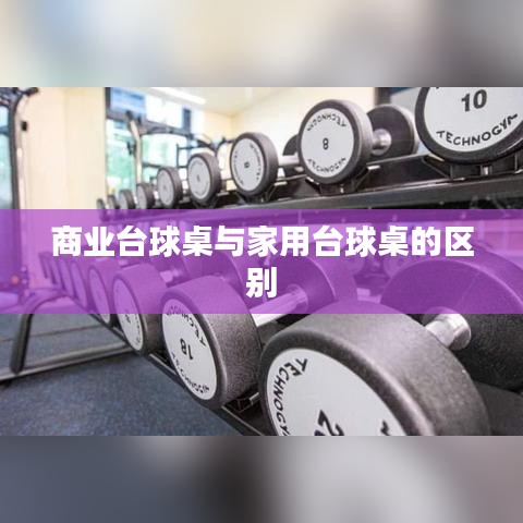 商业与家用台球桌差异解析