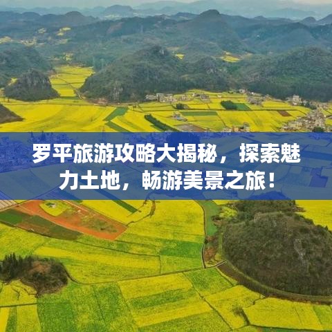 罗平旅游攻略大揭秘，探索魅力土地，畅游美景之旅！