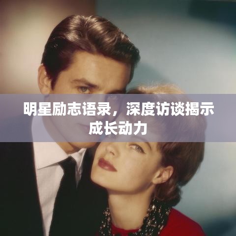 明星励志语录,深度访谈揭示成长动力