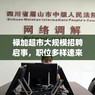 禄加超市大规模招聘启事，职位多样速来投递！