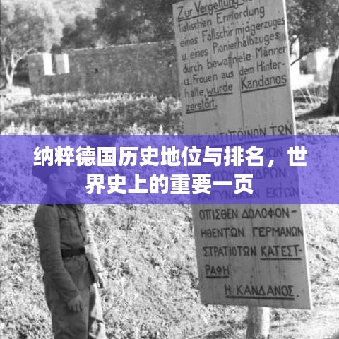 纳粹德国历史地位与排名，世界史上的重要一页