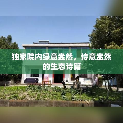 独家院内绿意盎然，诗意盎然的生态诗篇