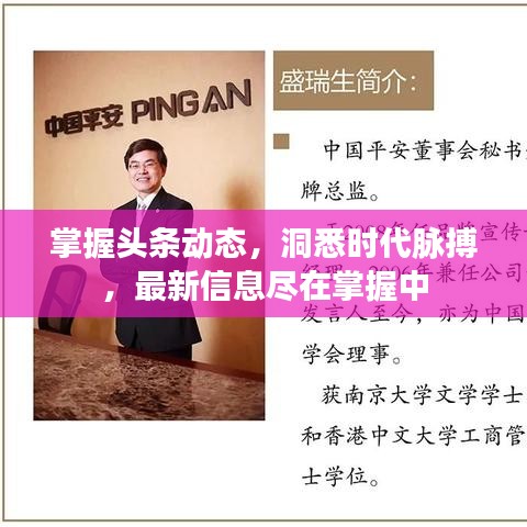 掌握头条动态，洞悉时代脉搏，最新信息尽在掌握中