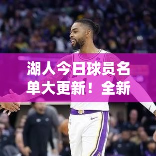 湖人今日球员名单大更新！全新阵容亮相