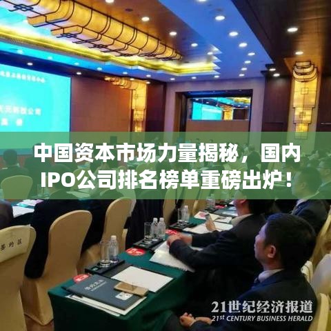 中国资本市场力量揭秘，国内IPO公司排名榜单重磅出炉！