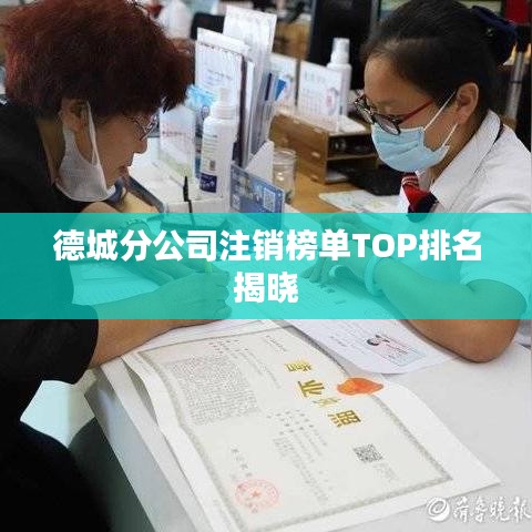 德城分公司注销榜单TOP排名揭晓