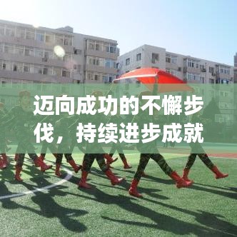 迈向成功的不懈步伐，持续进步成就辉煌阶梯
