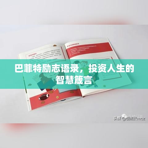 巴菲特励志语录，投资人生的智慧箴言