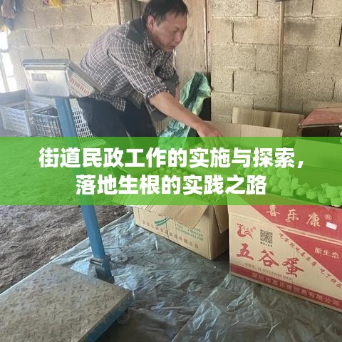 街道民政工作的实施与探索,落地生根的实践之路