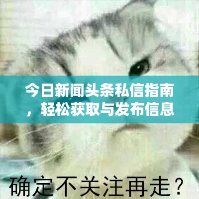 今日新闻头条私信指南，轻松获取与发布信息的秘诀！