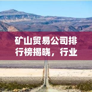 矿山贸易公司排行榜揭晓,行业影响力不容小觑!