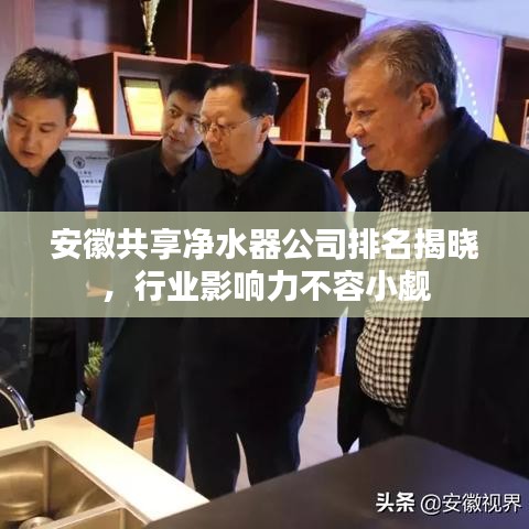 安徽共享净水器公司排名揭晓，行业影响力不容小觑