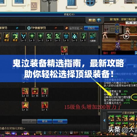 鬼泣装备精选指南，最新攻略助你轻松选择顶级装备！