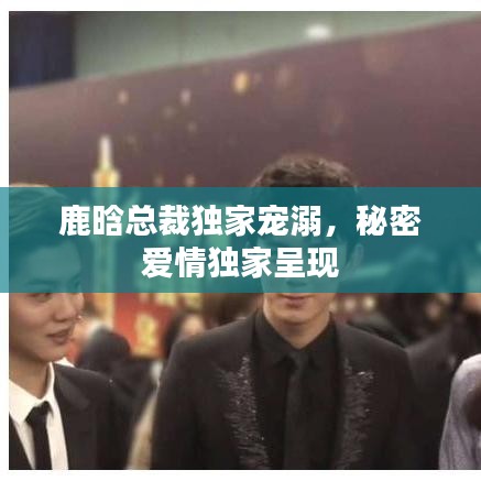 鹿晗总裁独家宠溺，秘密爱情独家呈现