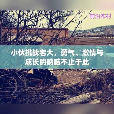小伙挑战老大,勇气、激情与成长的呐喊不止于此