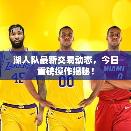 湖人队最新交易动态,今日重磅操作揭秘!