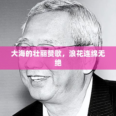 大海的壮丽赞歌,浪花连绵无绝