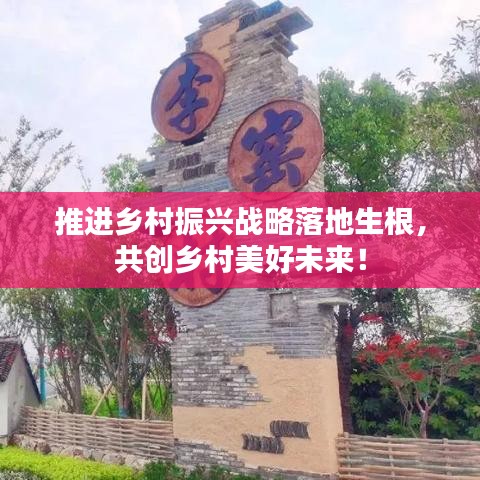 推进乡村振兴战略落地生根，共创乡村美好未来！