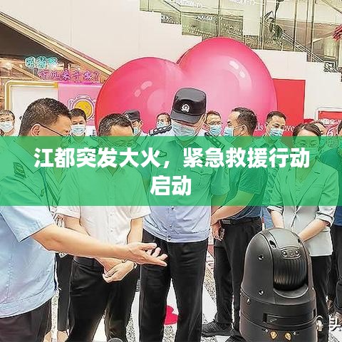 江都突发大火，紧急救援行动启动
