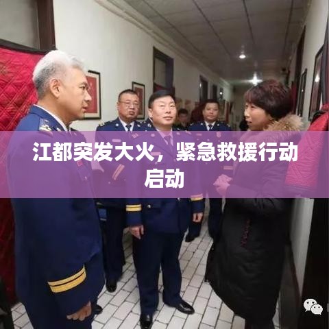 江都突发大火,紧急救援行动启动