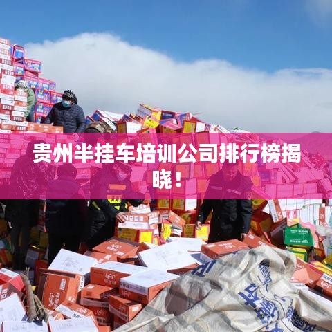 贵州半挂车培训公司排行榜揭晓!